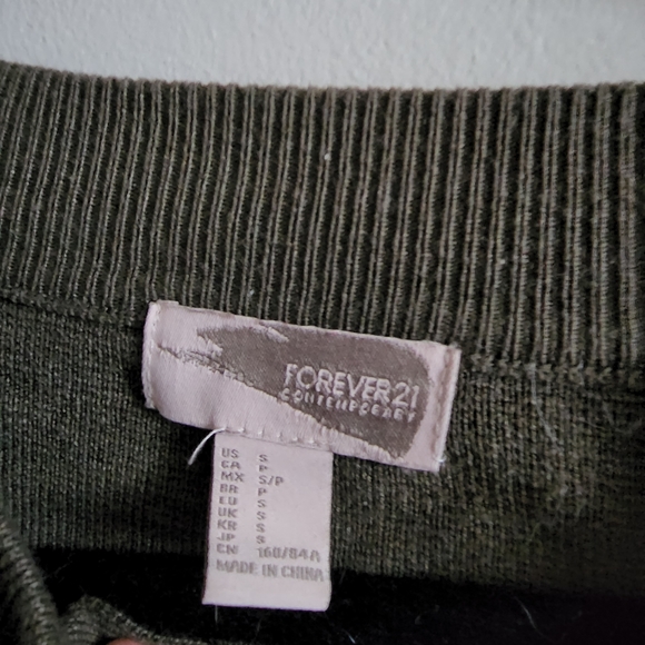 Vintage Forever 21 Crop Top (Size: S) - Picture 2 of 3